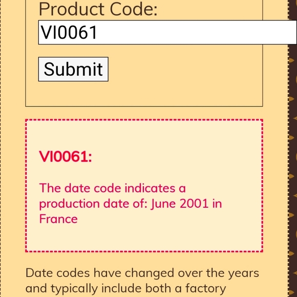 Louis Vuitton Pochette Accessoires DATE STAMPED VI0061 - Picture 5 of 12